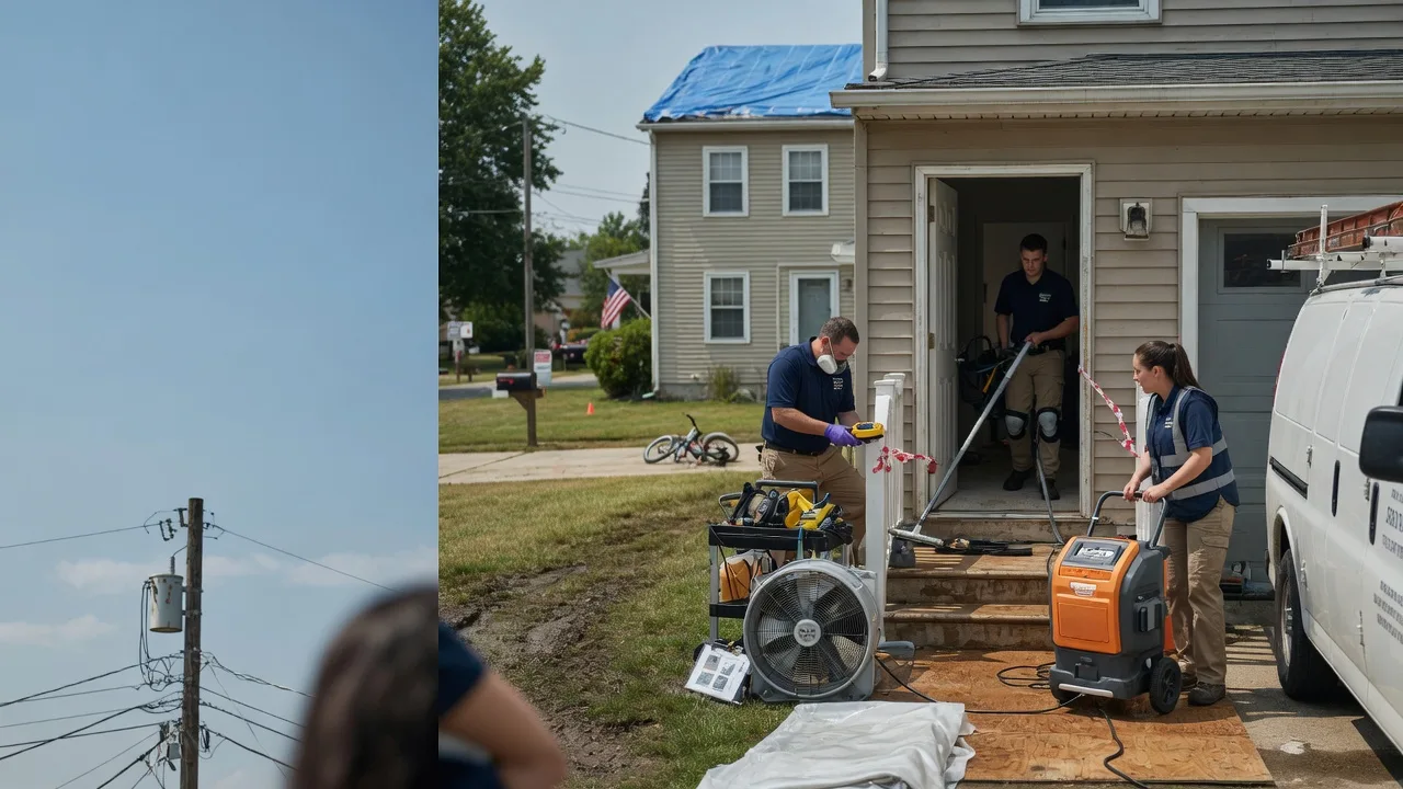 Water Damage Repair in Brownsville, PA near me